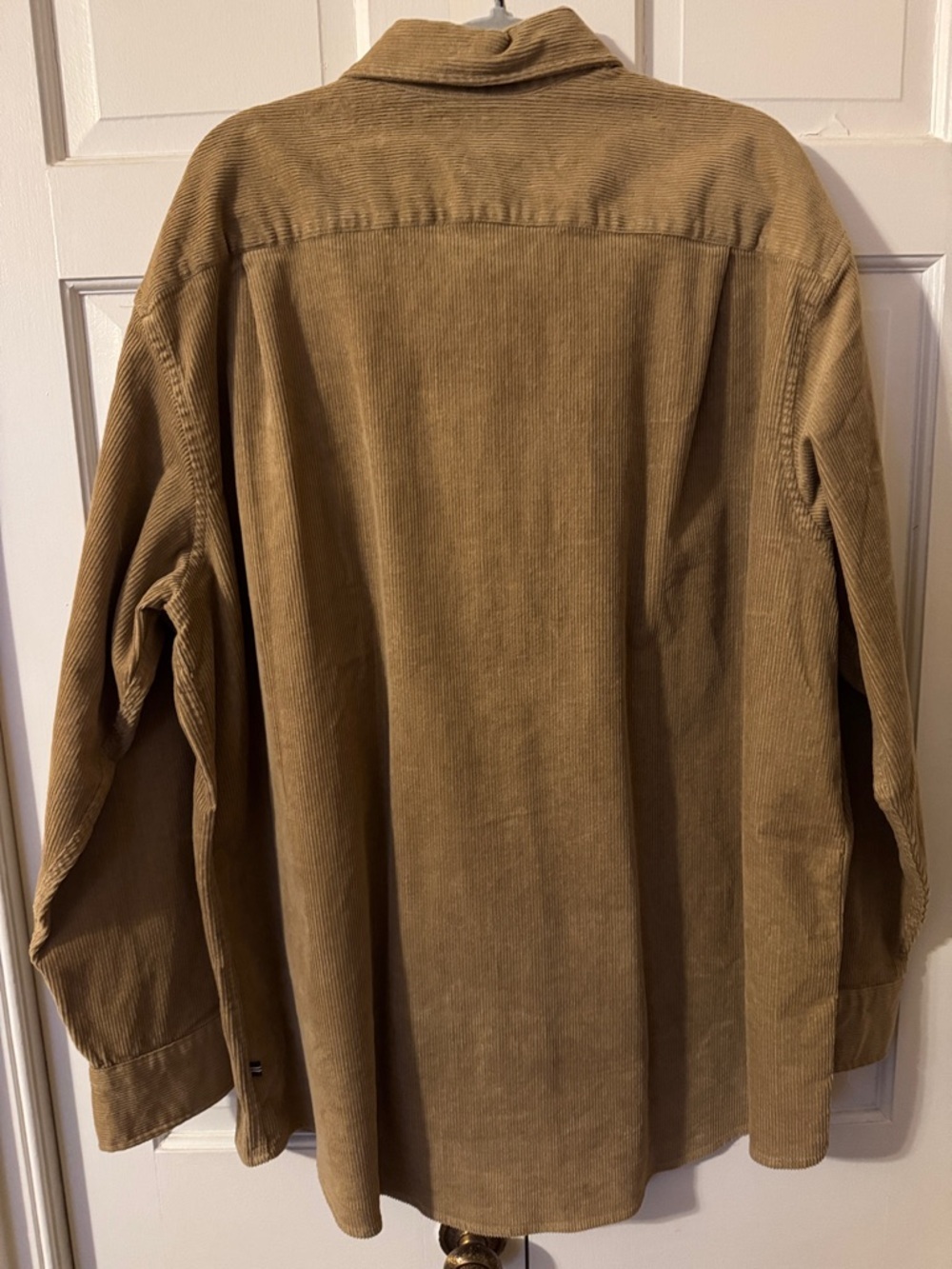 NWOT Nautica Men's Corduroy Shirt Jacket in Tan Long Sleeves Size 2XL - Picture 5 of 11